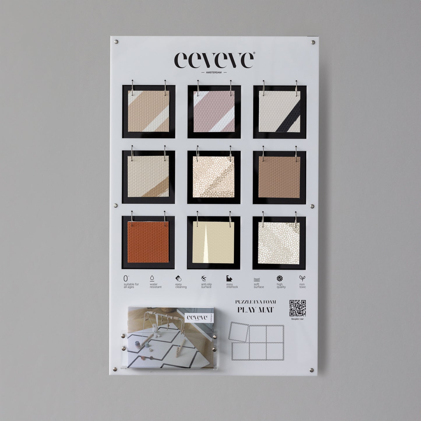 Wall display - Play mats