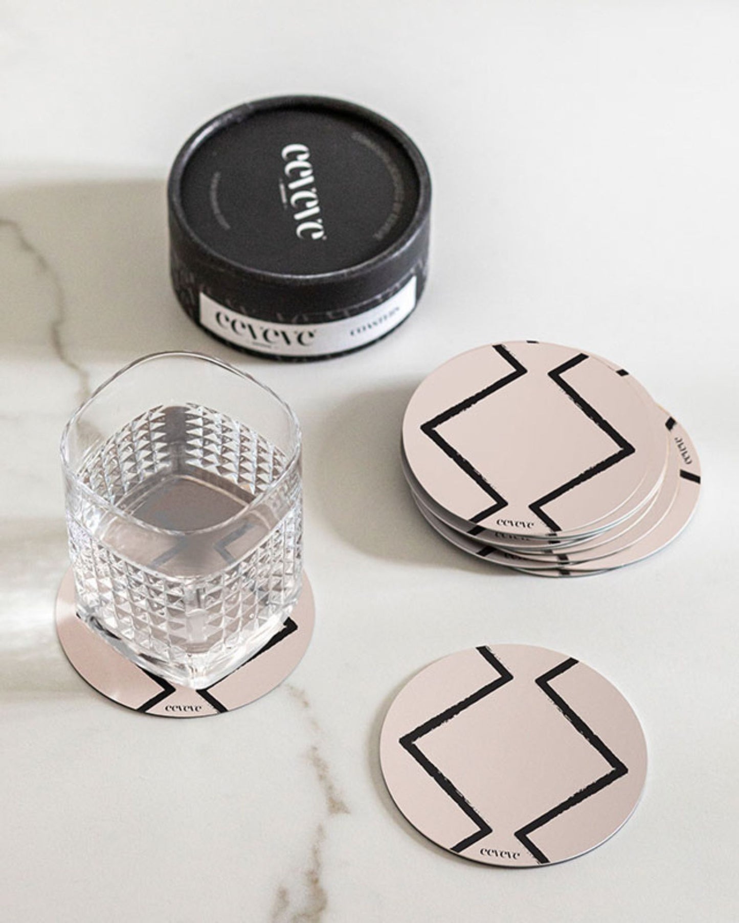 Beni - Ecru - Coasters