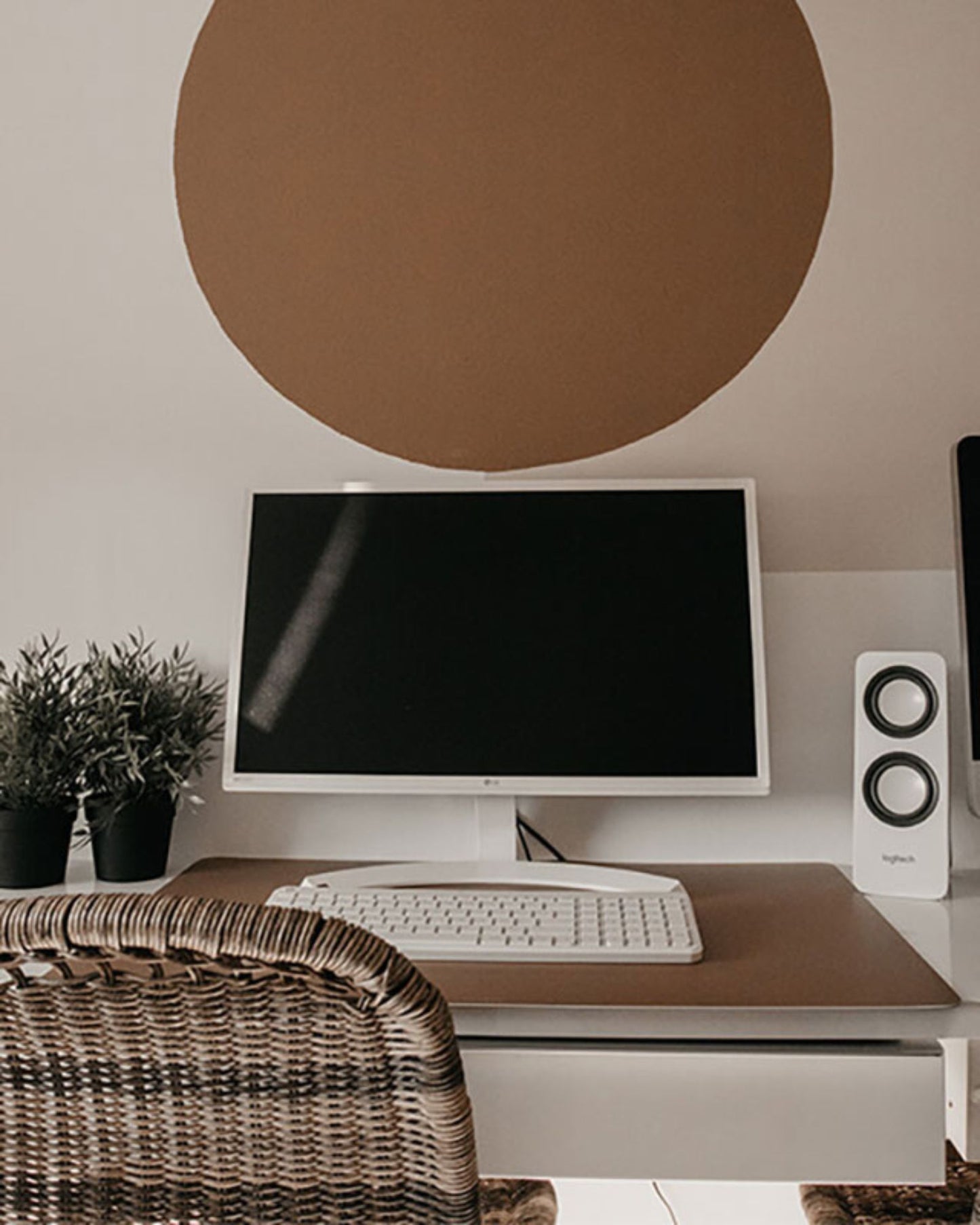 Cappuccino brown - Deskmat
