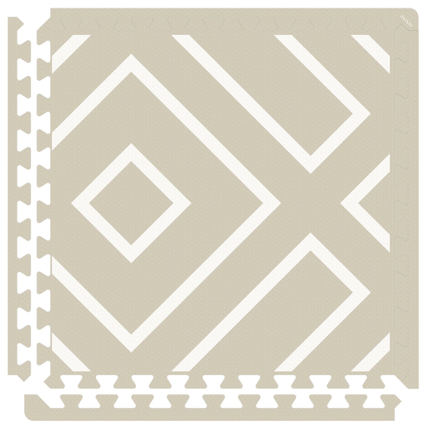Modern Blocks - Soft Sage - Playmat
