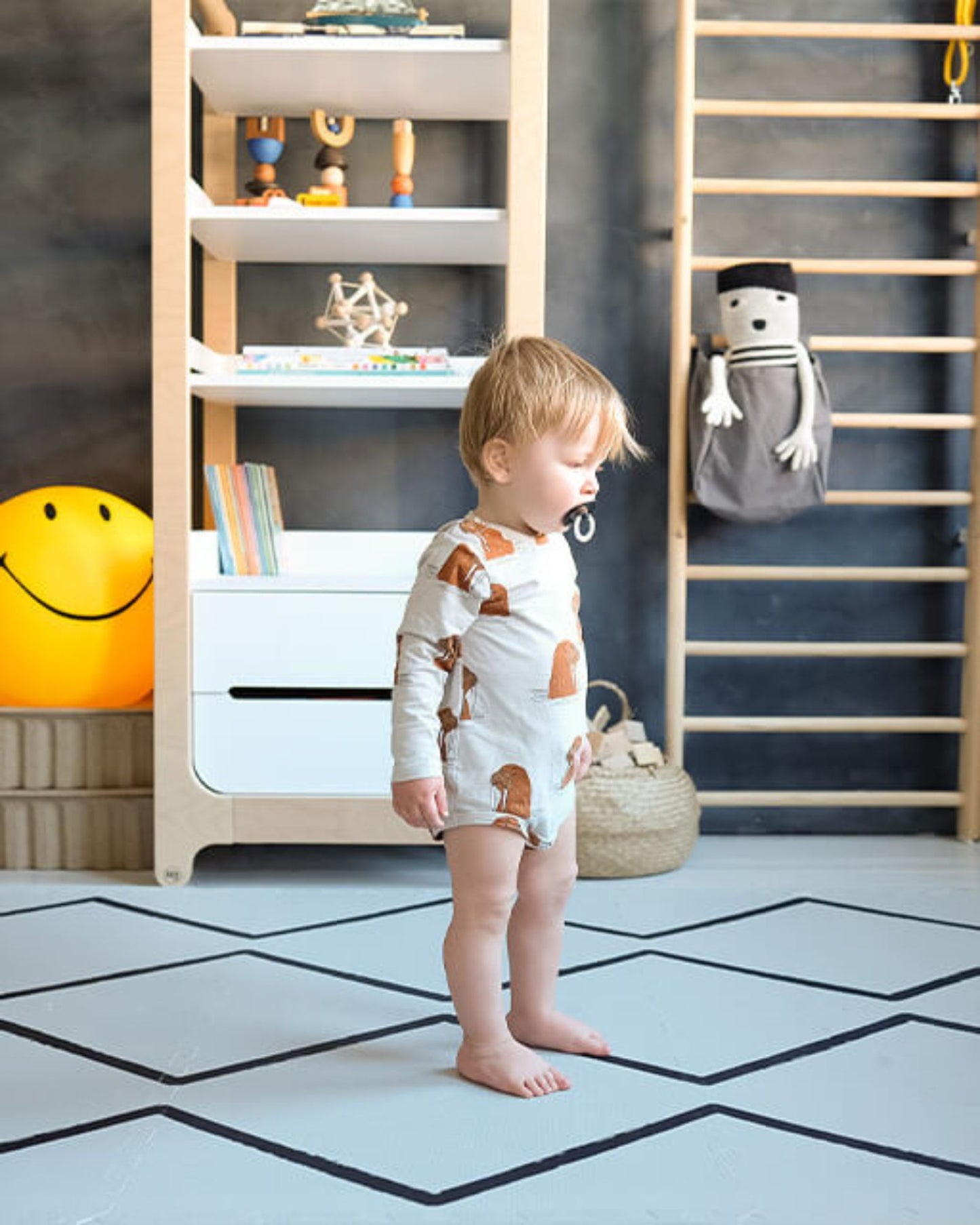 Beni - Cloudy gray - Play mat