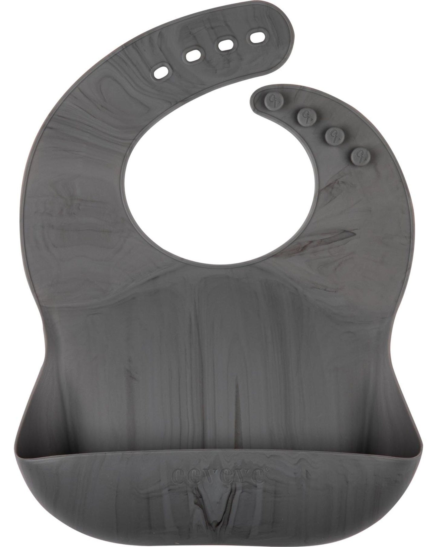 Marble Granite gray - Silicone bib