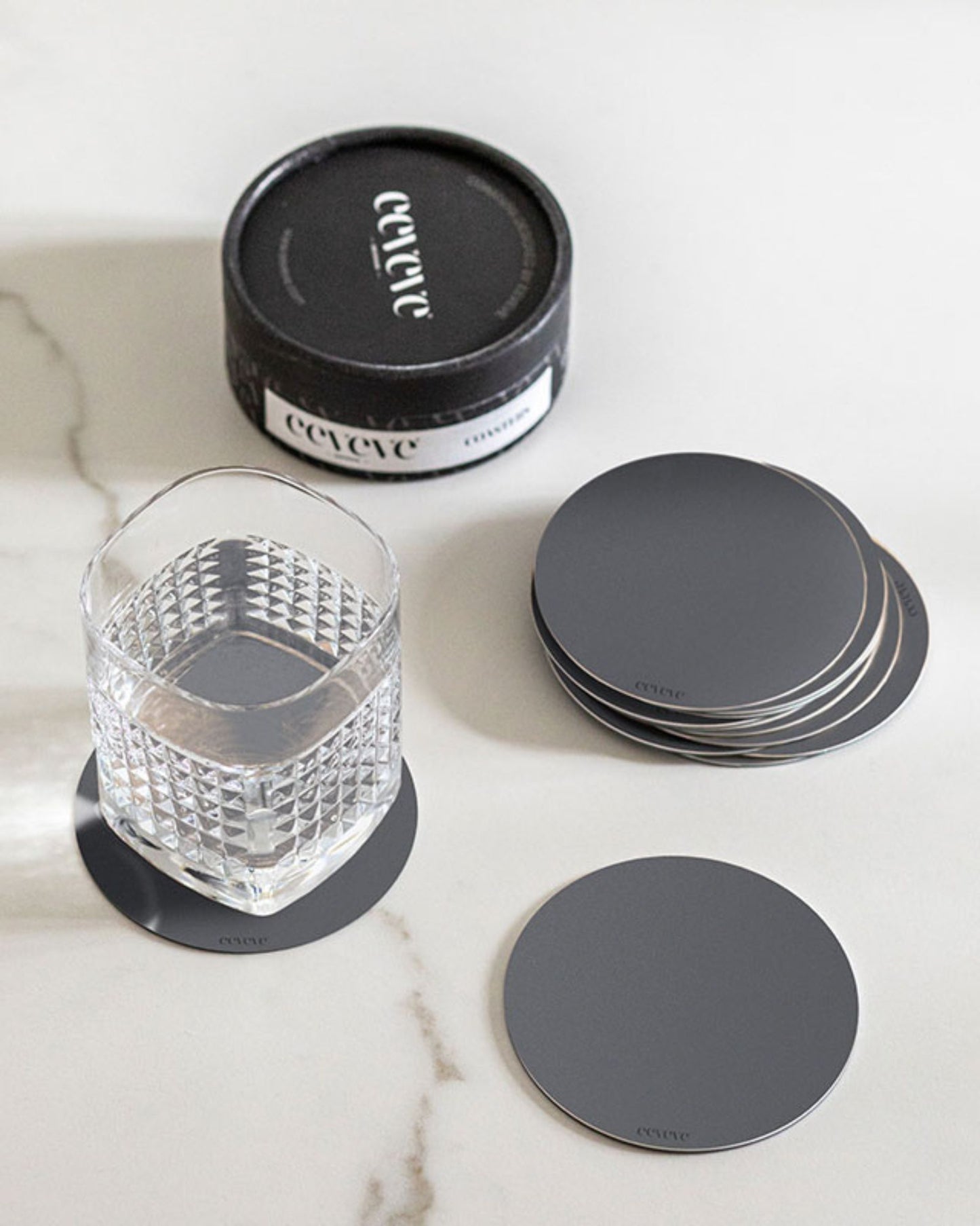 Granite gray - Coasters