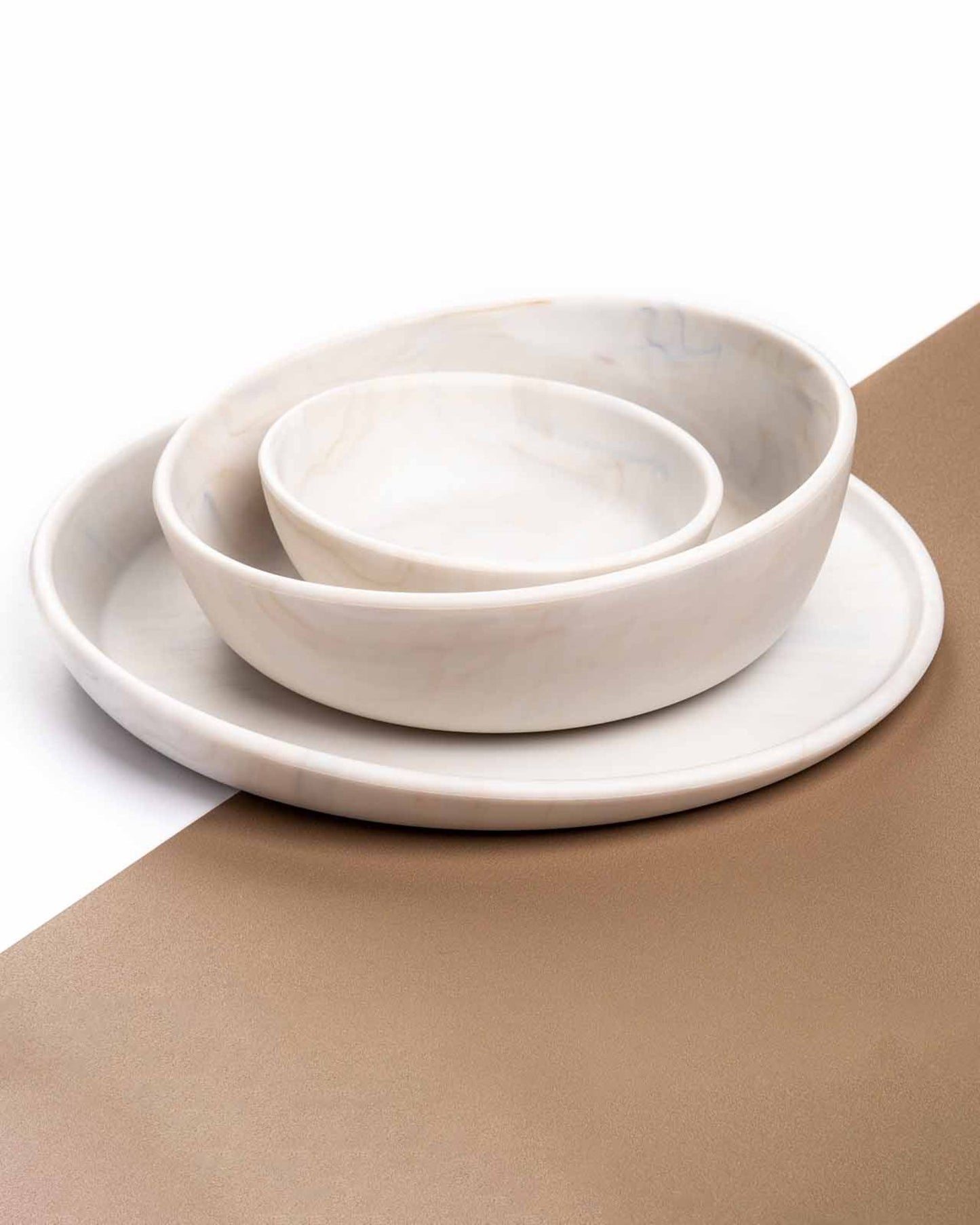 Marble Autumn gold - Dinnerware set