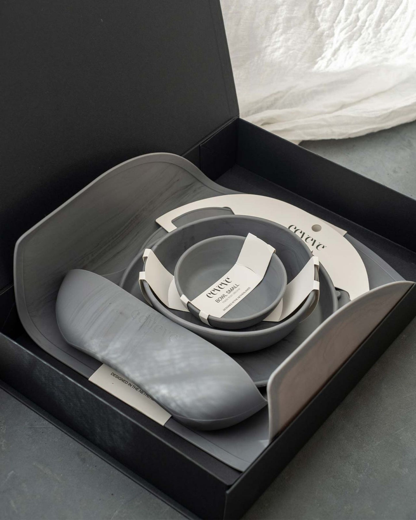 Marble Granite gray - Dinnerware set