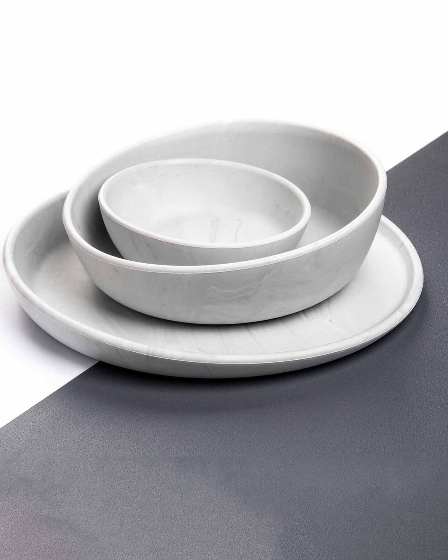 Marble Cloudy gray - Dinnerware set